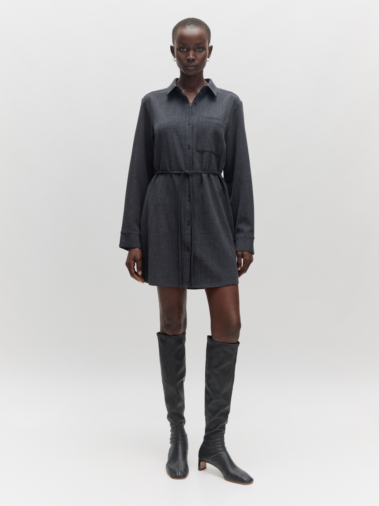 EDITED Produkte Kleid 'Kimberley' grau