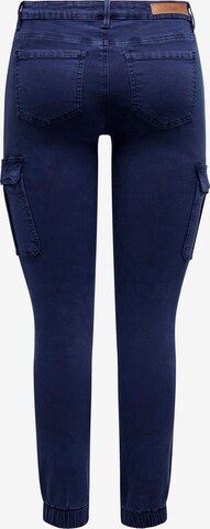 ONLY Slimfit Cargobroek 'Missouri' in Blauw