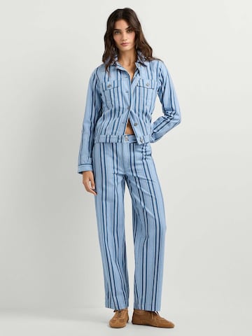 Pepe Jeans Regular Broek in Blauw: voorkant