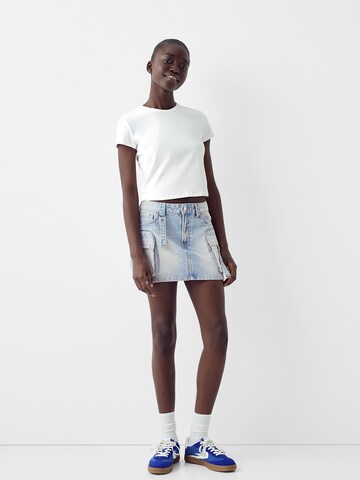 Bershka Rock in Blau