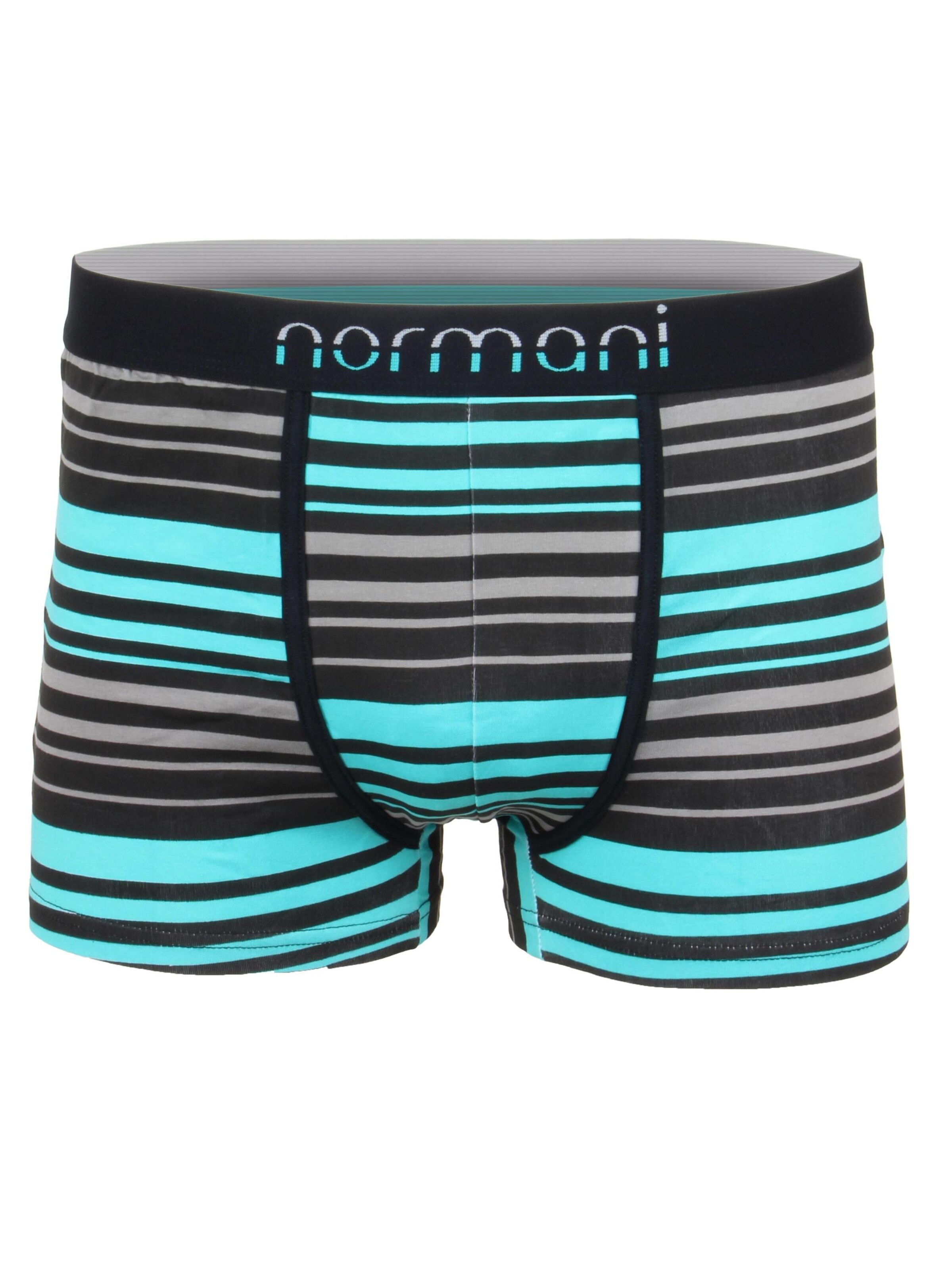 Boxers normani en bleu : devant