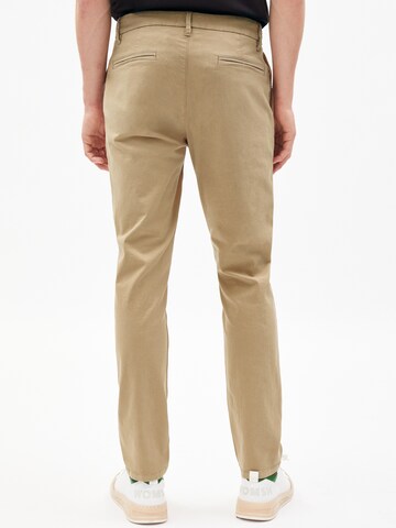 ARMEDANGELS Slimfit Hose 'Aato' in Beige