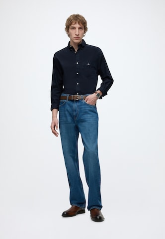 GANT Regular Fit Hemd in Blau
