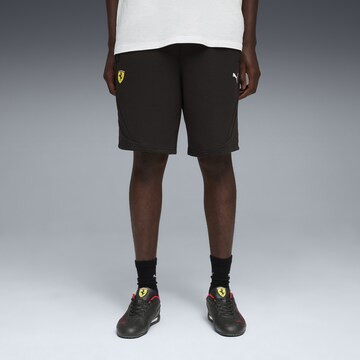 Regular Pantalon de sport 'Scuderia Ferrari PM1' PUMA en noir : devant