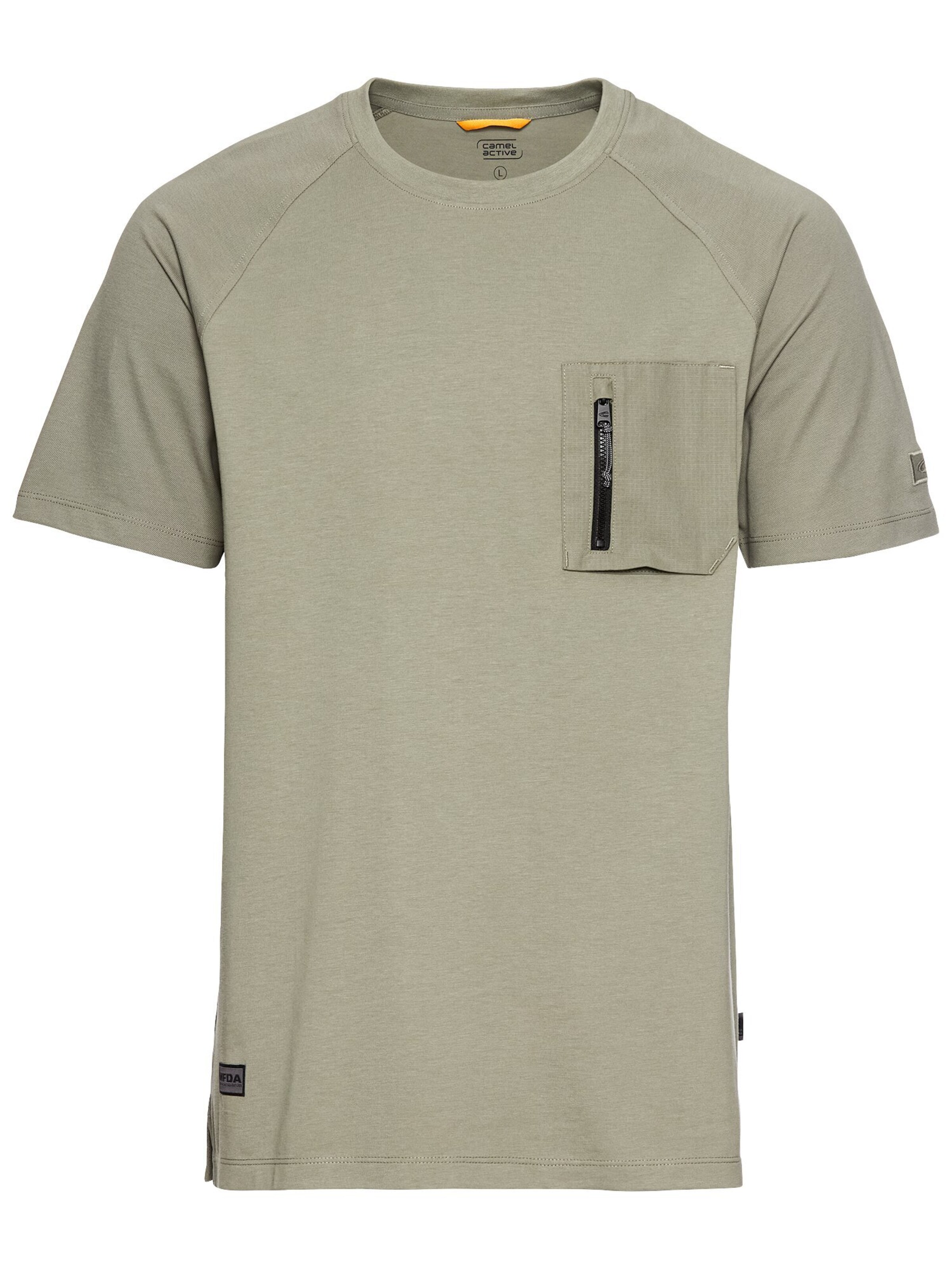 CAMEL ACTIVE Shirt in Green: front