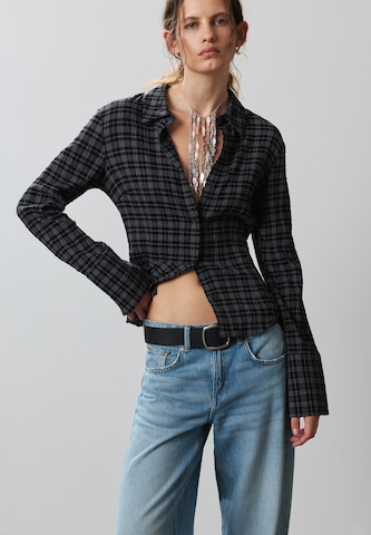 Pull&BearBluza - siva boja: prednji dio