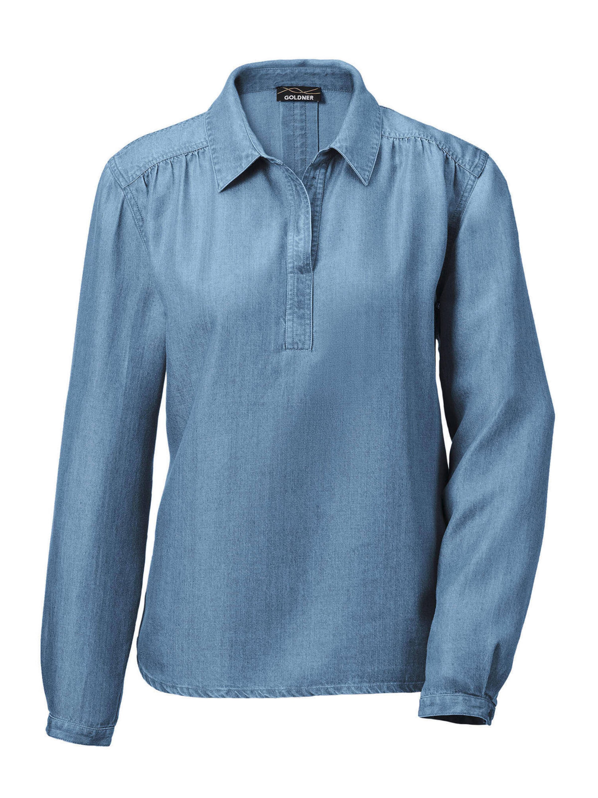 Goldner Blouse in Blue: front