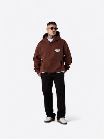 Sweat-shirt ' CMPNY Oversized ' ESTEEM en marron