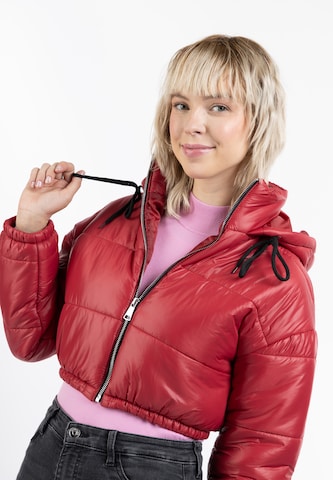 MYMO - Casaco de inverno em vermelho