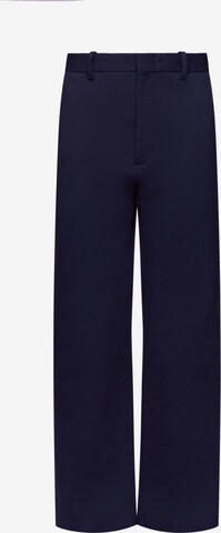 ESPRIT Regular Broek in Blauw: voorkant