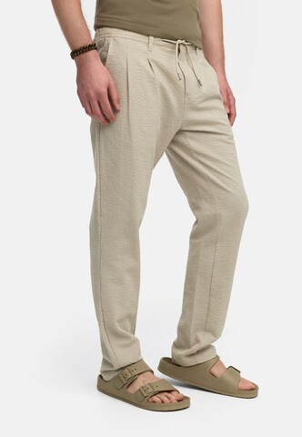 INDICODE JEANS Regular Pants 'Webb' in Beige