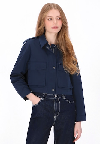 Veste mi-saison DreiMaster Maritim en bleu : devant