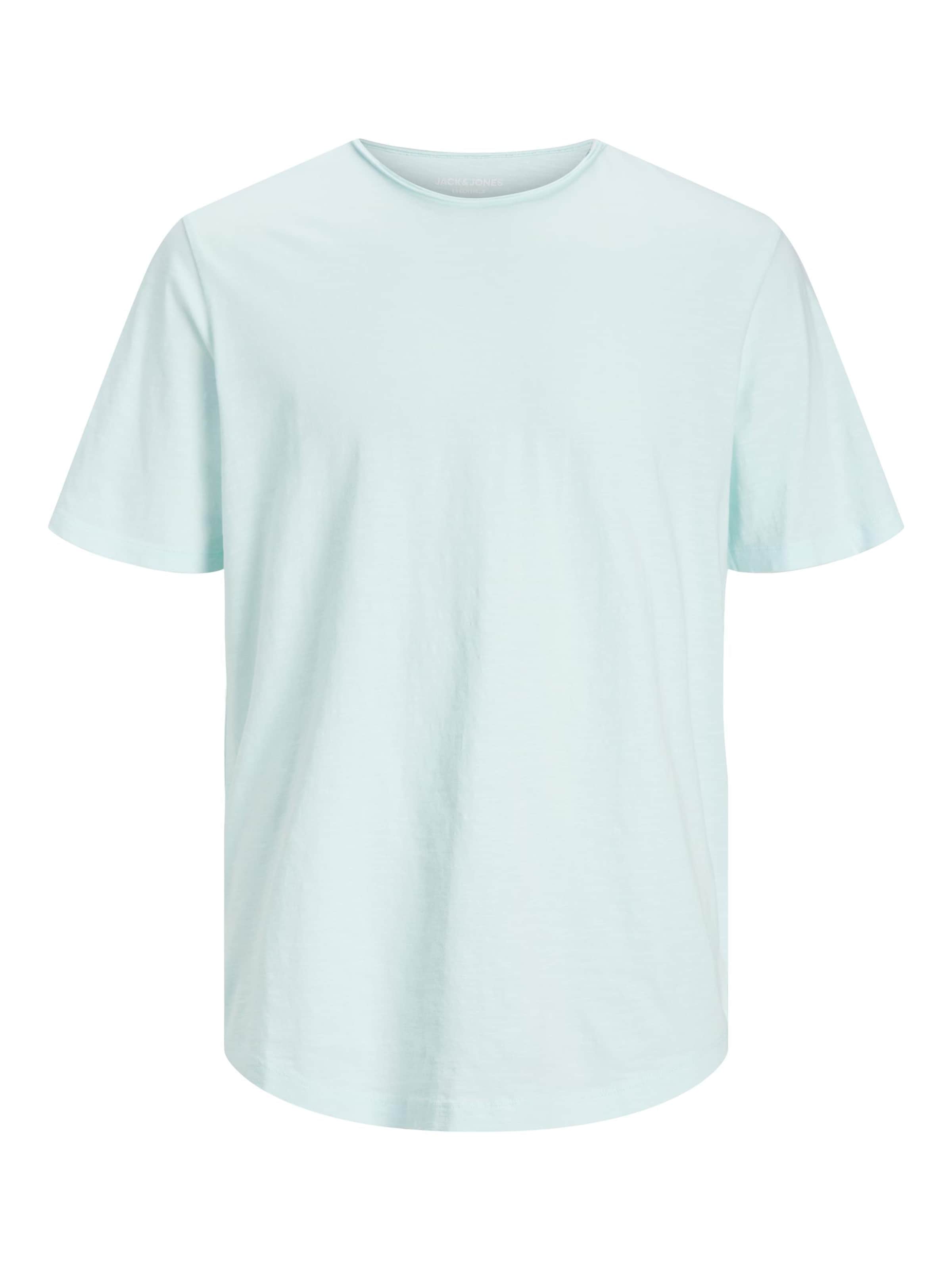 JACK & JONES Póló 'JJEBasher' - zöld: elől