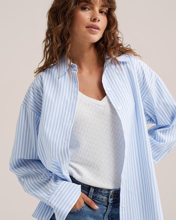 WE Fashion Topp i vit