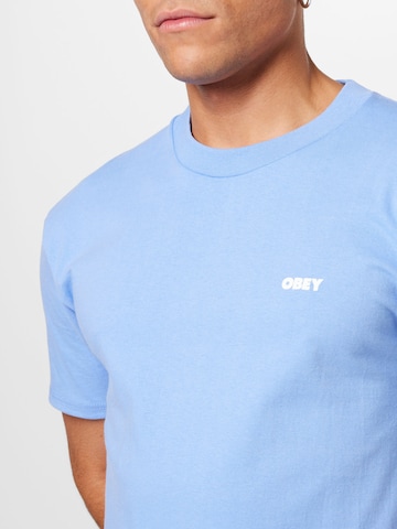 Maglietta 'Bold 2' di Obey in blu