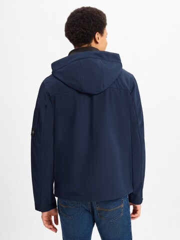 TOM TAILOR Weatherproof jacket in Blue