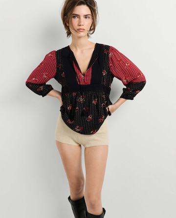Camicia da donna 'Geronima' di Pepe Jeans in nero: frontale
