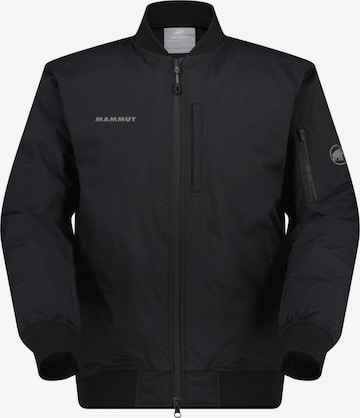 MAMMUT Outdoorjacke ‘Floeberg’ in Schwarz: Vorderseite