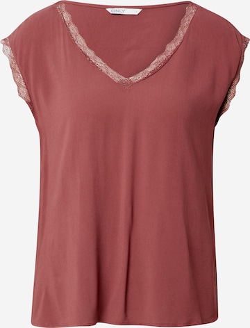 ONLY Blouse 'JASMINA' in Red: front