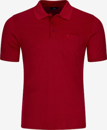 Ragman Shirt 'Basic' in Rot: Vorderseite