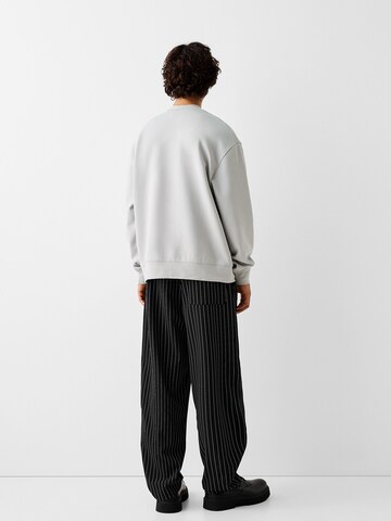 Bershka Sweatshirt in Grey