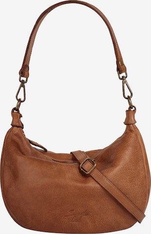 Samantha Look - Bolso de hombro en marrón: frente