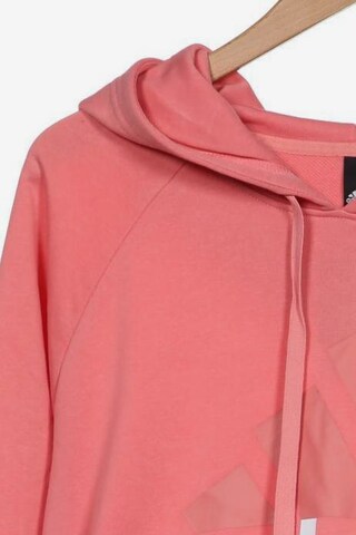 ADIDAS PERFORMANCE Sweatshirt & Zip-Up Hoodie in XXL in Pink