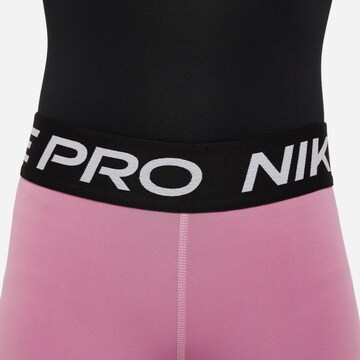 NIKE Skinny Sports trousers 'Pro' in Pink