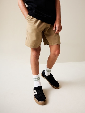 Next Regular Byxa i brun: framsida