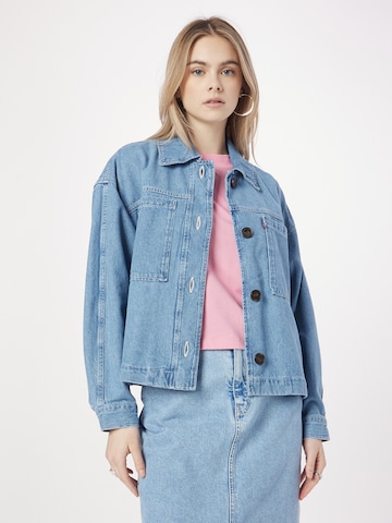 LEVI'S ® Between-season jacket 'Cara Cotton Prep' in Blue: front