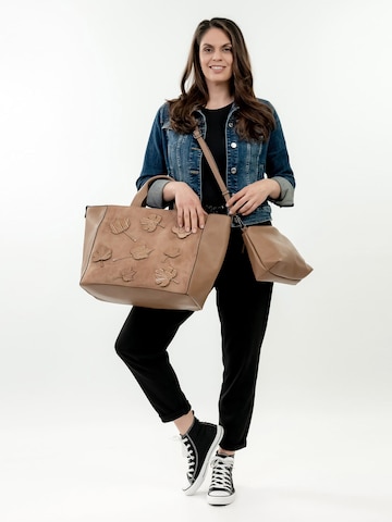 TAMARIS Shopper 'Maxine' in Brown: front