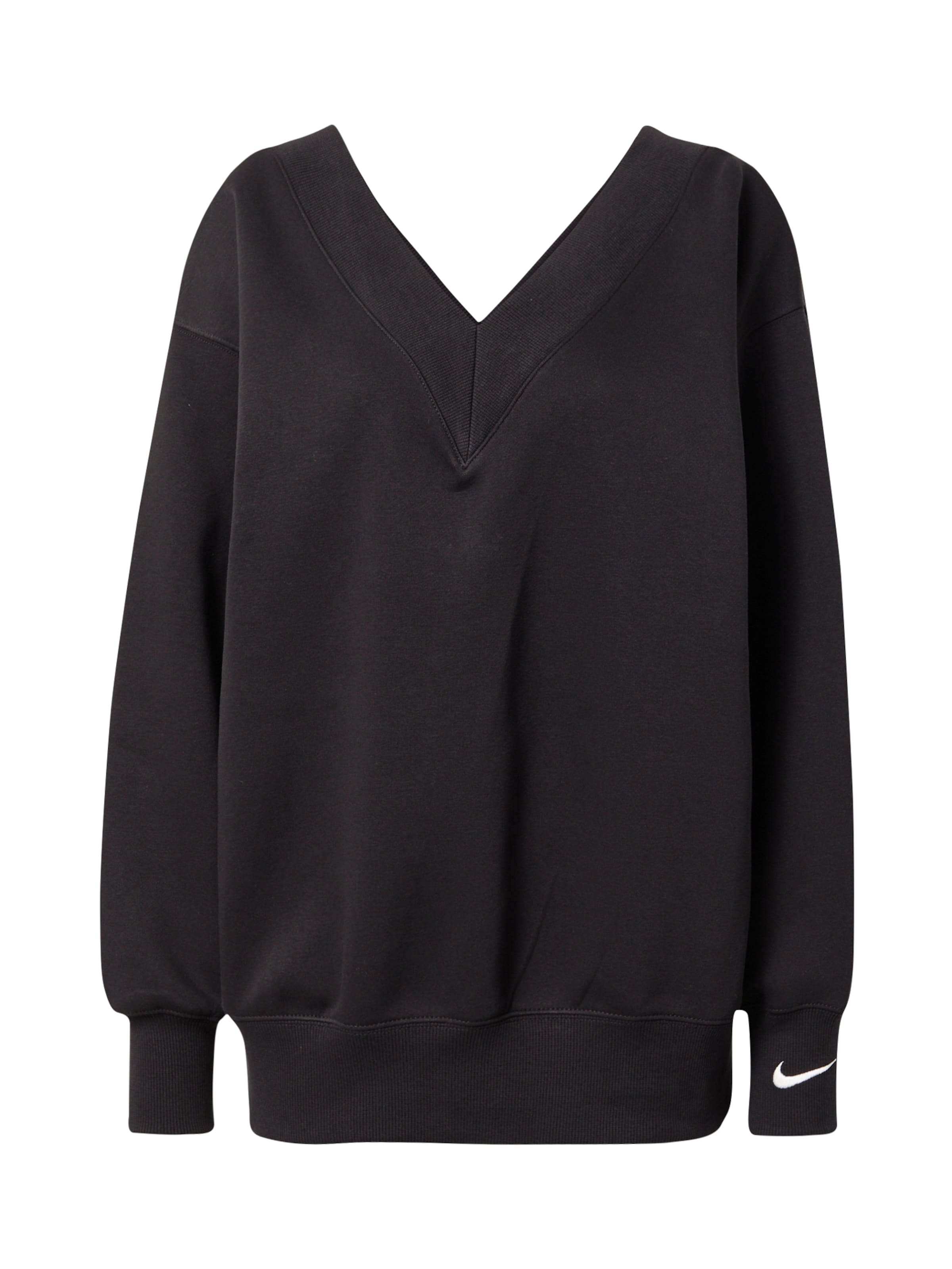 Nike Sportswear Mikina - Čierna: predná strana