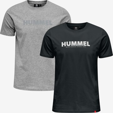 Hummel Shirt in Grijs: voorkant