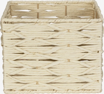 Wenko Box/Basket 'Vabriano' in Beige: front