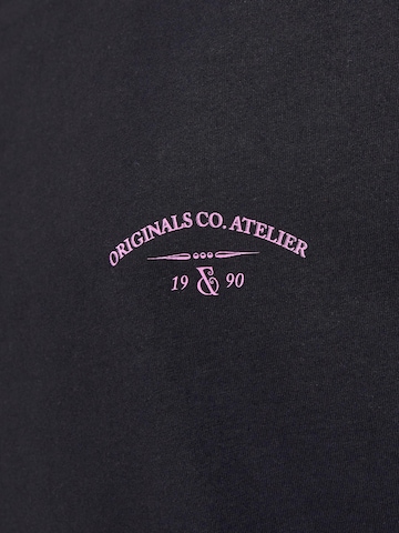 JACK & JONES Koszulka 'Santorini' w kolorze czarny