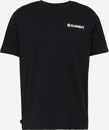 Maglietta 'BLAZIN' di ELEMENT in nero: frontale