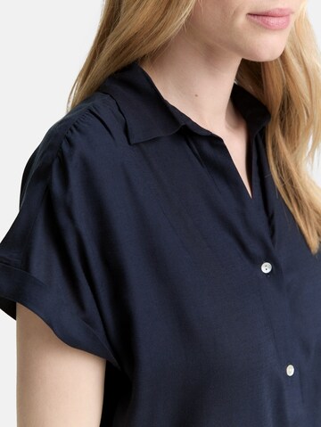 TOM TAILOR Blouse in Blauw
