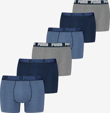 PUMA Boxershorts 'Everyday' in Blauw: voorkant