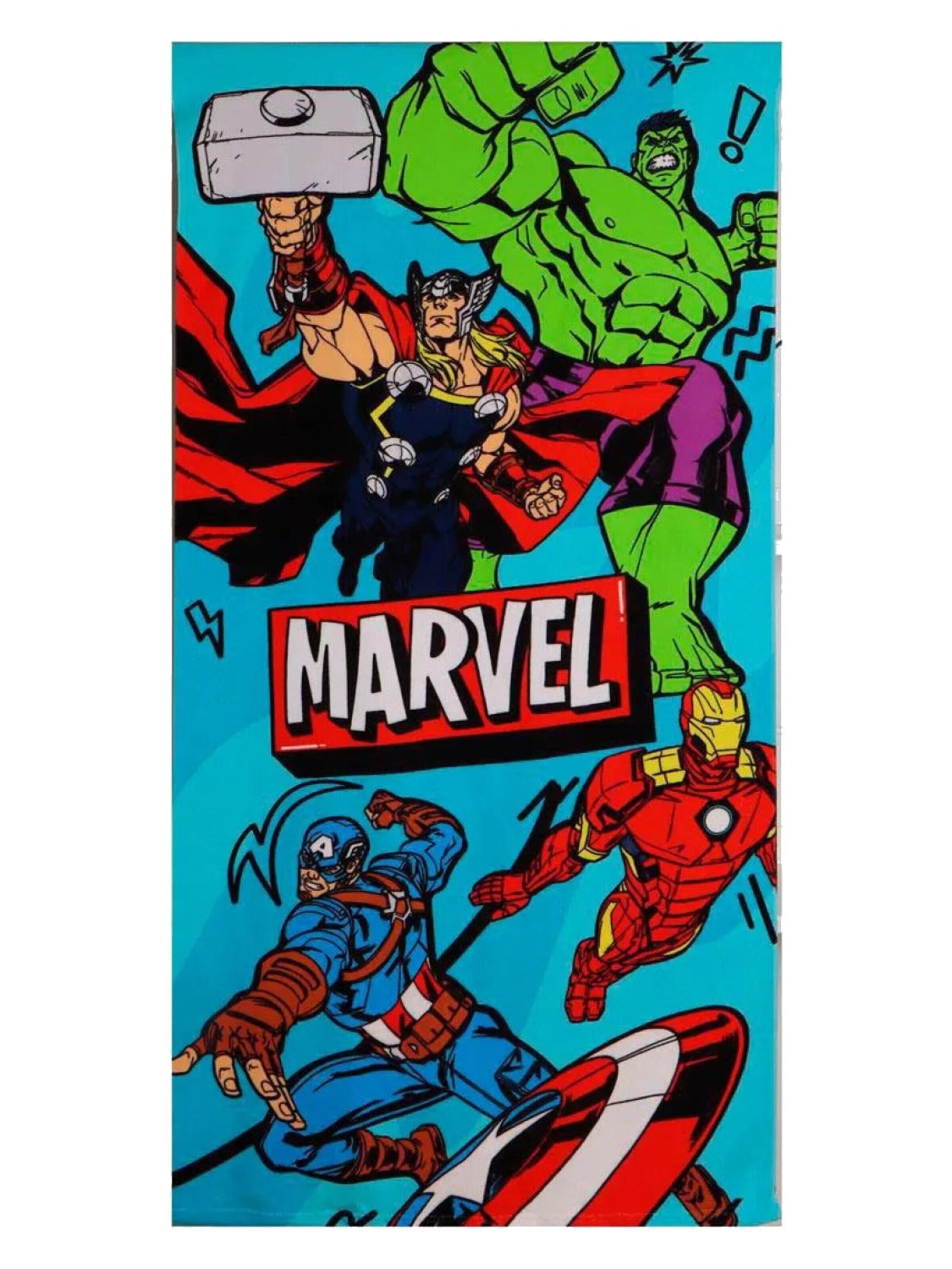 Marvel Avengers Set 'Marvel Avengers Strandlaken Zwemtas en Pet' in Gemengde kleuren