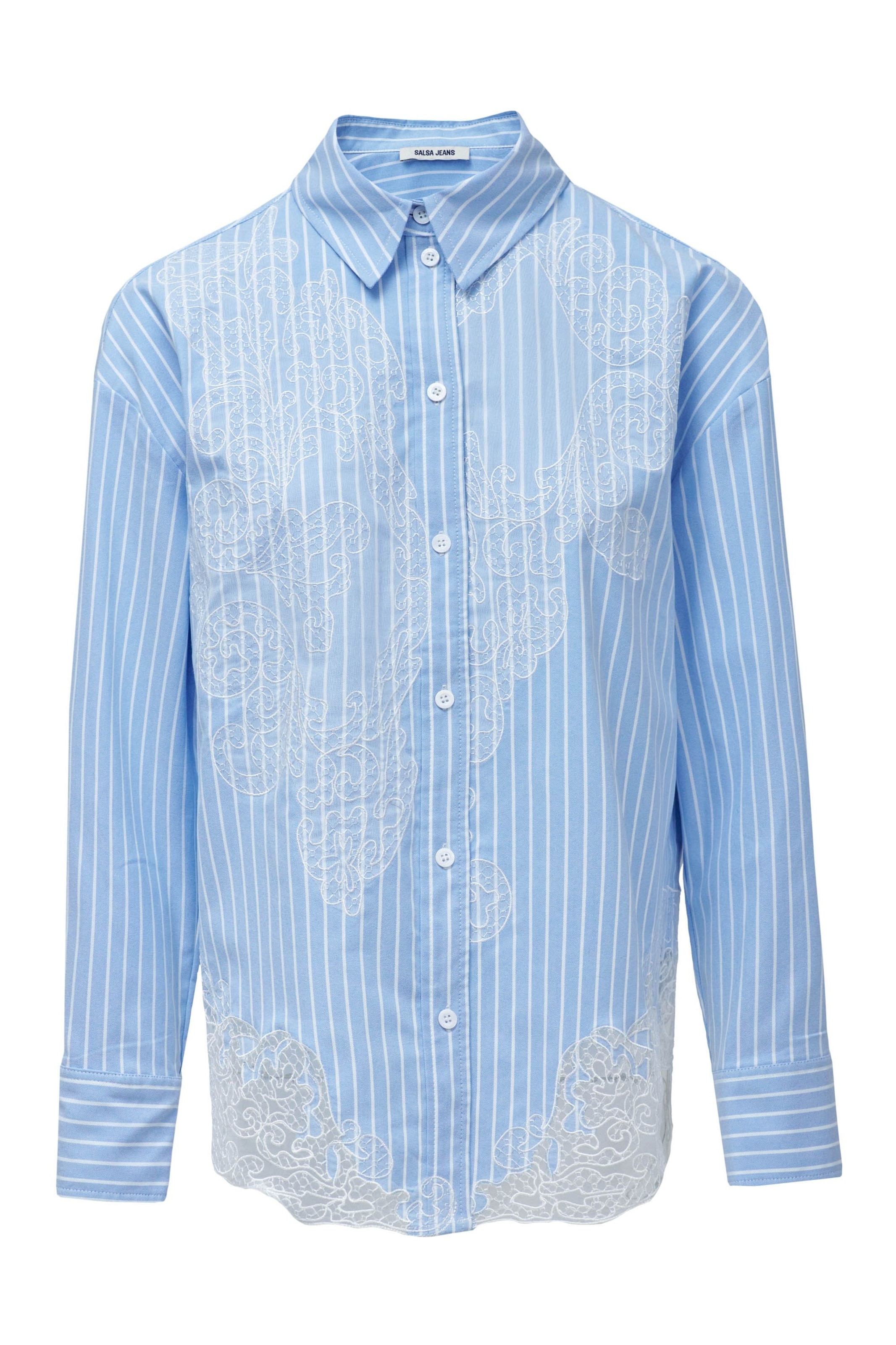 Salsa Jeans Blouse in Blue: front