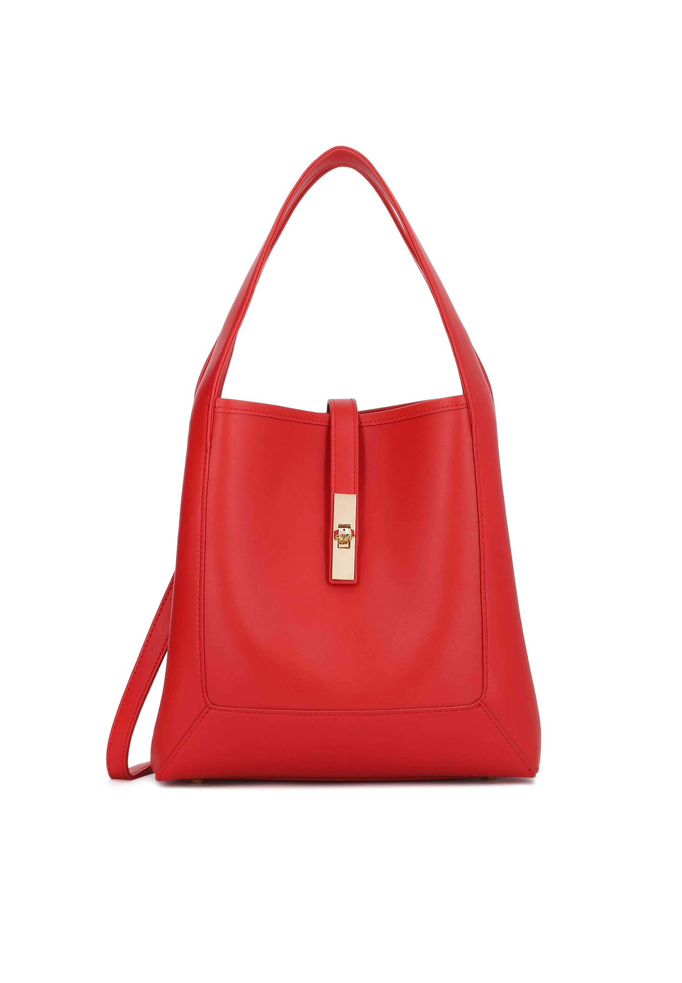 Kazar Handbag in Red: front