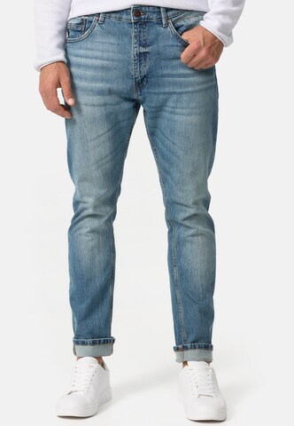 INDICODE JEANS Regular Jeans ' Chammy ' in Blauw: voorkant