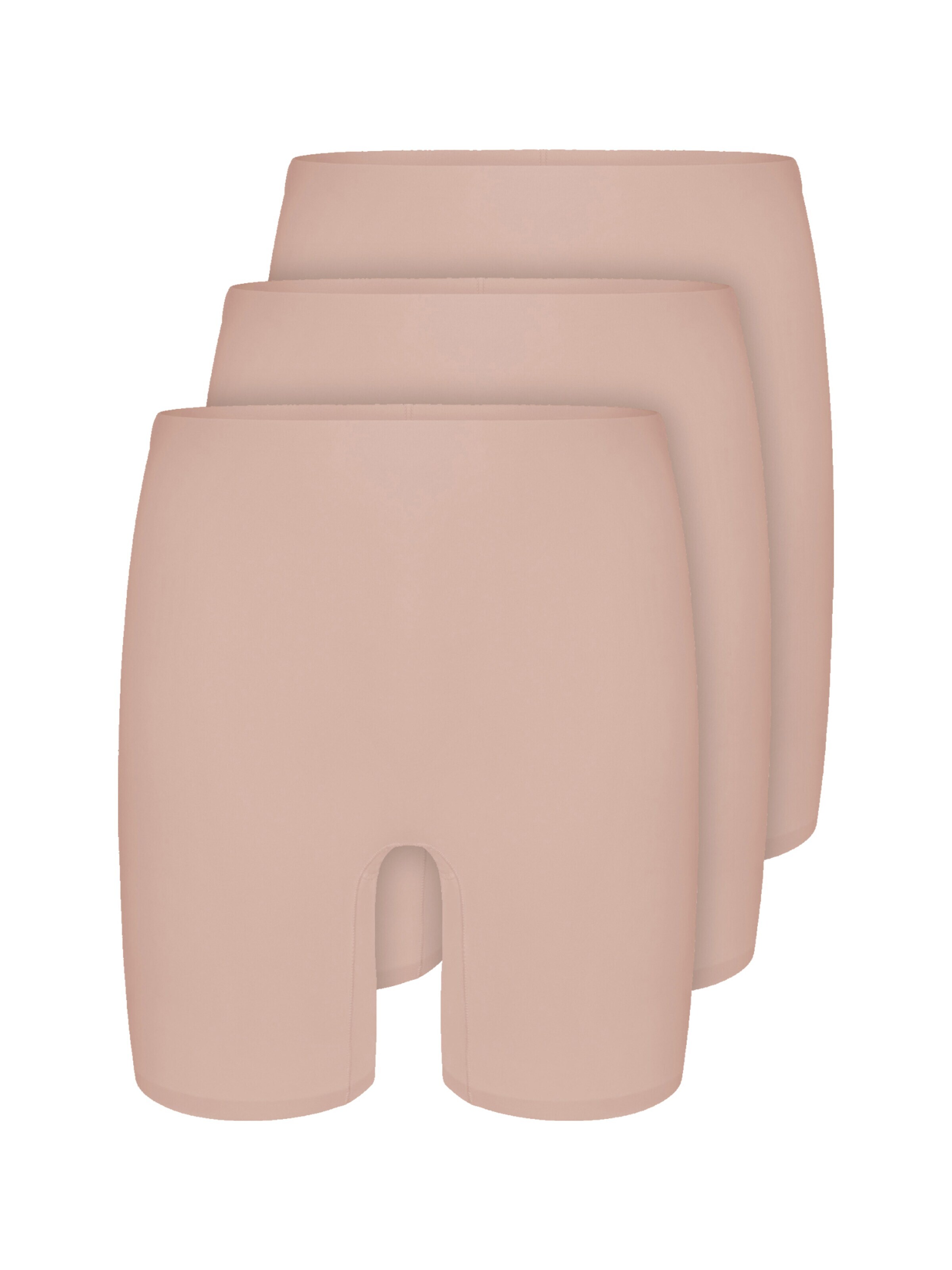 sassa Lange Unterhose 'bonded micro'‌‌‌‌ in Beige: Vorderseite