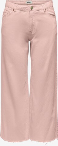 ONLY Wide Leg Hose 'SONNY-DARSY' in Pink: predná strana