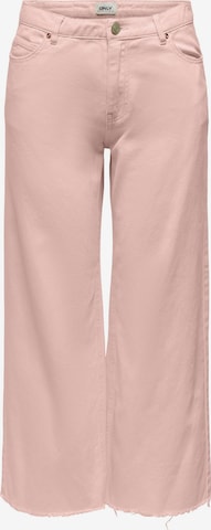 ONLY Wide leg Jeans 'SONNY-DARSY' in Pink: front