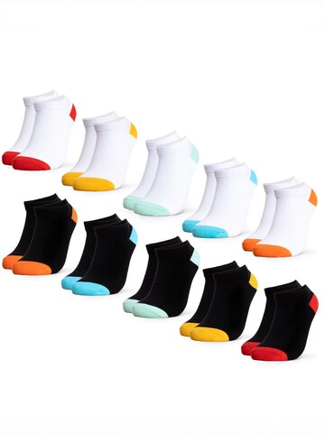 Occulto Socks 'Piccolo' in Mixed colours: front
