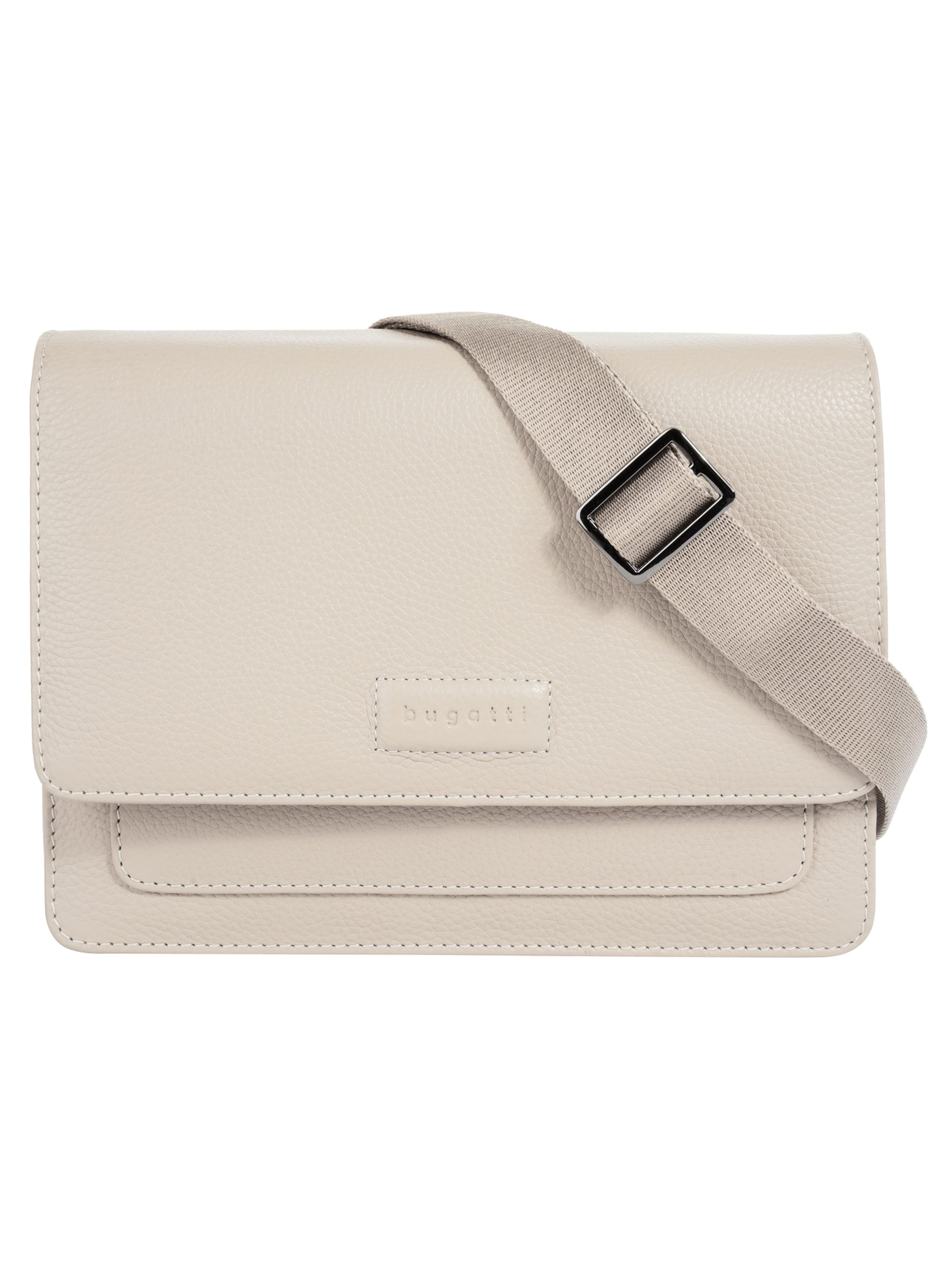 bugatti Crossbody Bag 'ELSA' in White: front
