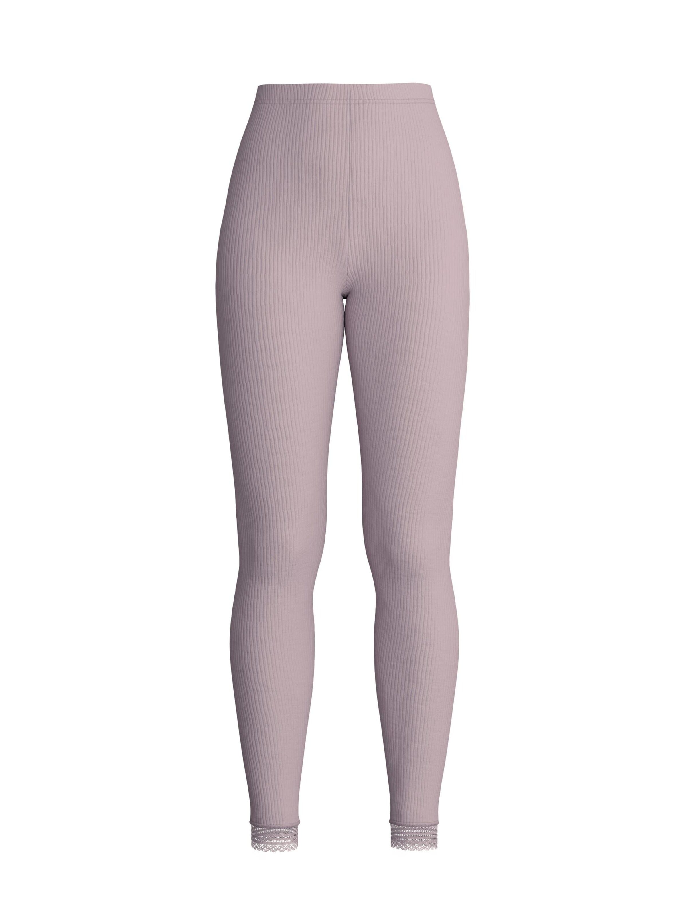 CALIDA Skinny Leggings 'Silky Wool Joy' in Grey: front