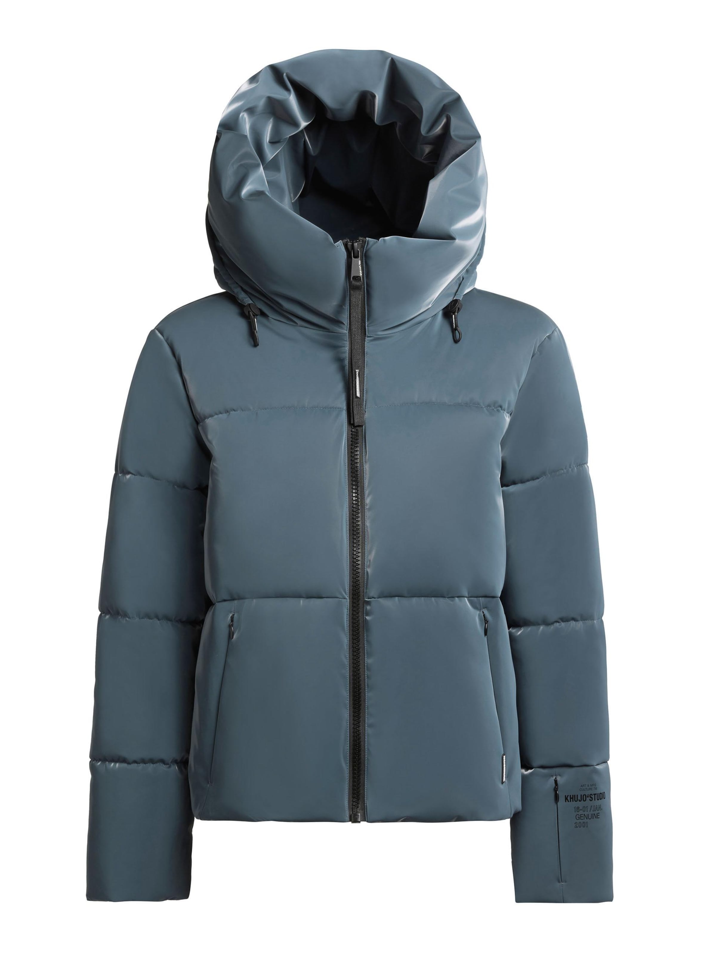 khujo Winter jacket 'Audrey' in Blue: front