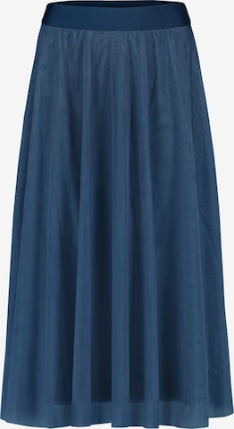 Gonna di zero in blu: frontale